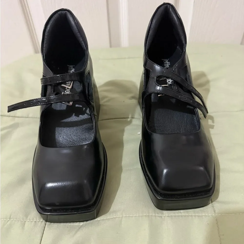 Jeffree Campbell Mary Jane Platform Pump Size 6 - Picture 7 of 8